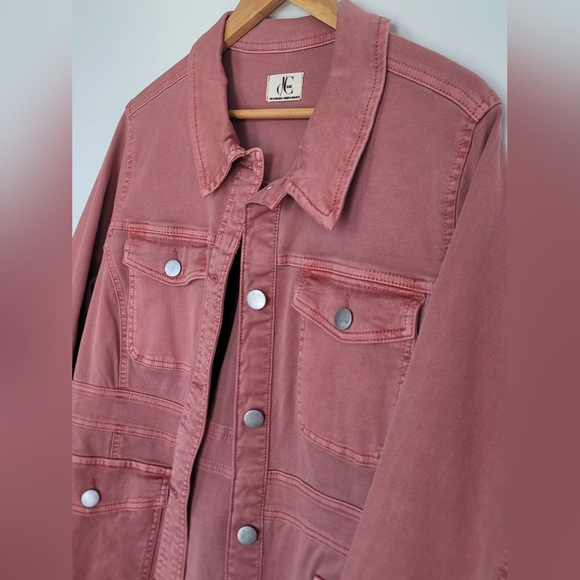 Safari Denim Jacket - d/C Jeans Plus Size - Picture 3 of 14